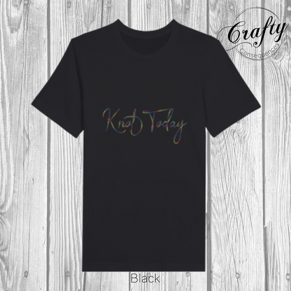 Knot Today – Rainbow Premium Unisex Crewneck T-Shirt