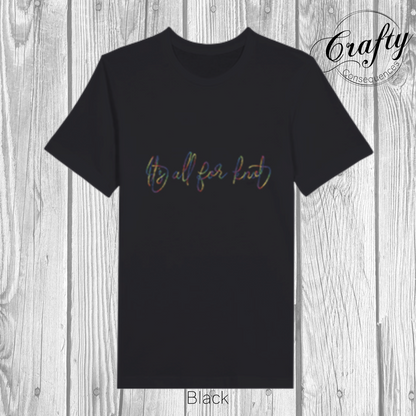 It’s All for Knot – Rainbow Premium Unisex Crewneck T-Shirt