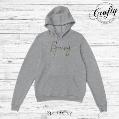 Rainbow Bunny Rope – Classic Unisex Pullover Hoodie