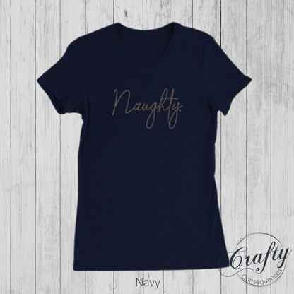 Jute Naughty Rope – Premium Women's Crewneck T-Shirt
