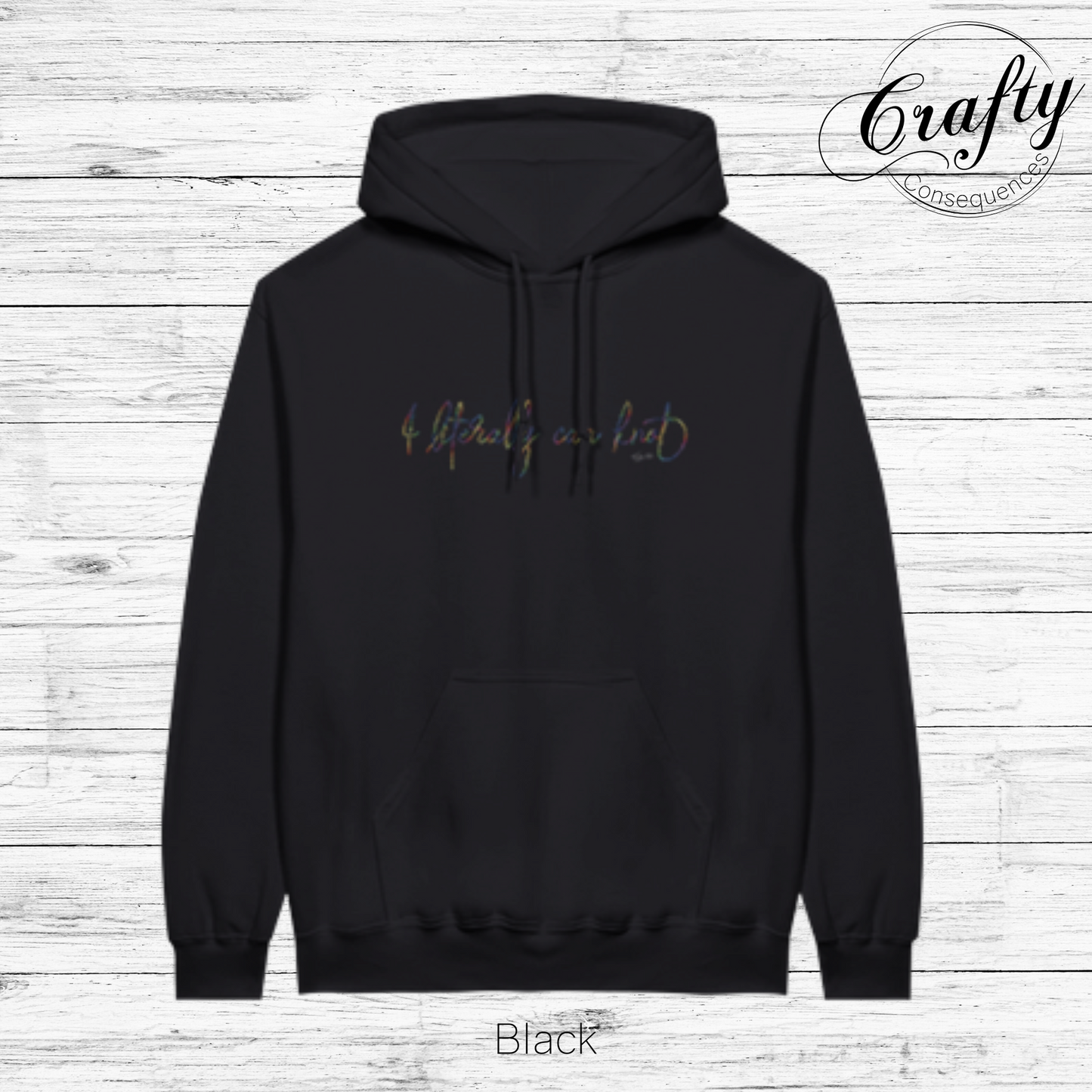 I Literally Can Knot – Rainbow Classic Unisex Pullover Hoodie