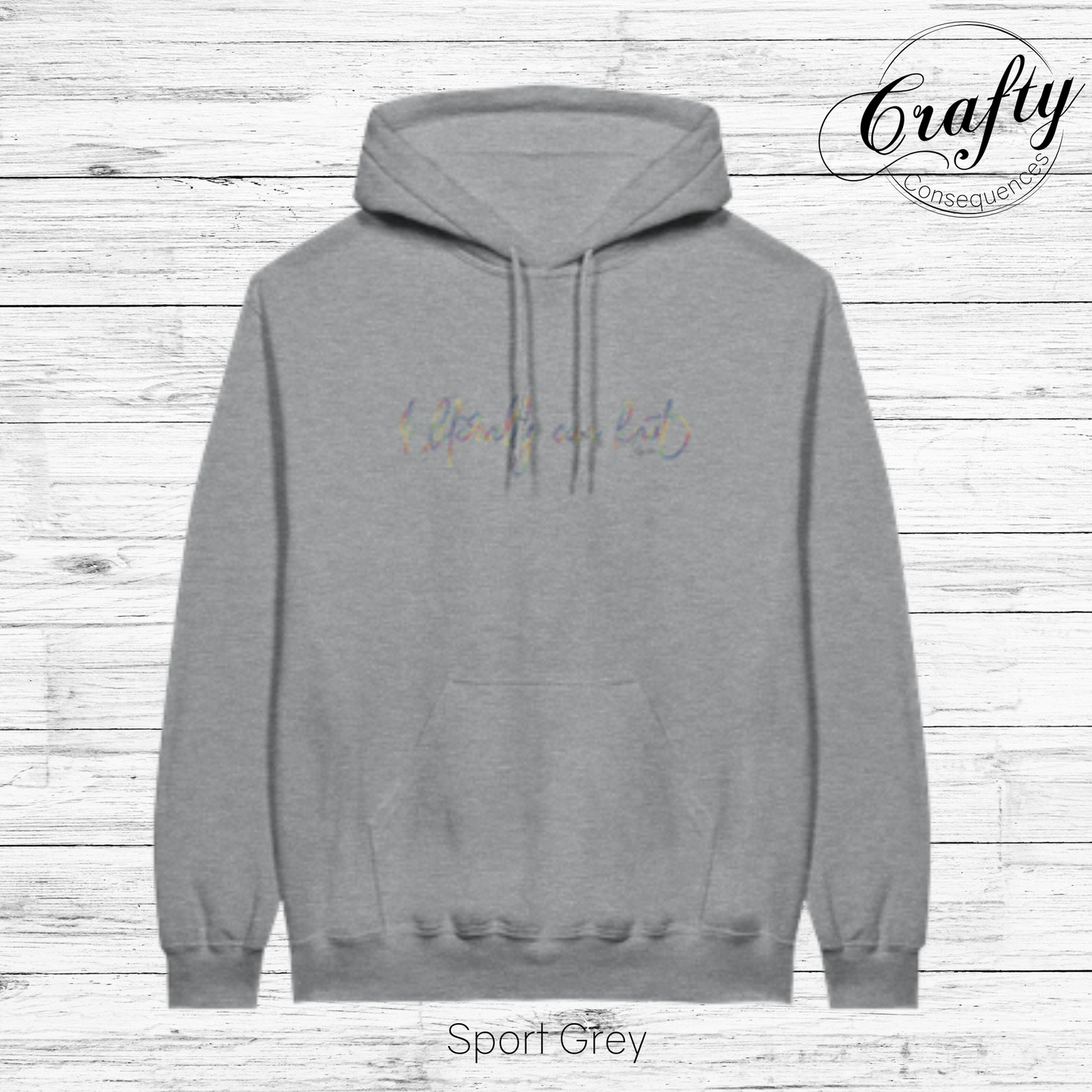 I Literally Can Knot – Rainbow Classic Unisex Pullover Hoodie