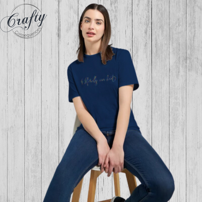 I Literally can knot Rainbow Classic Women's Crewneck T-shirt