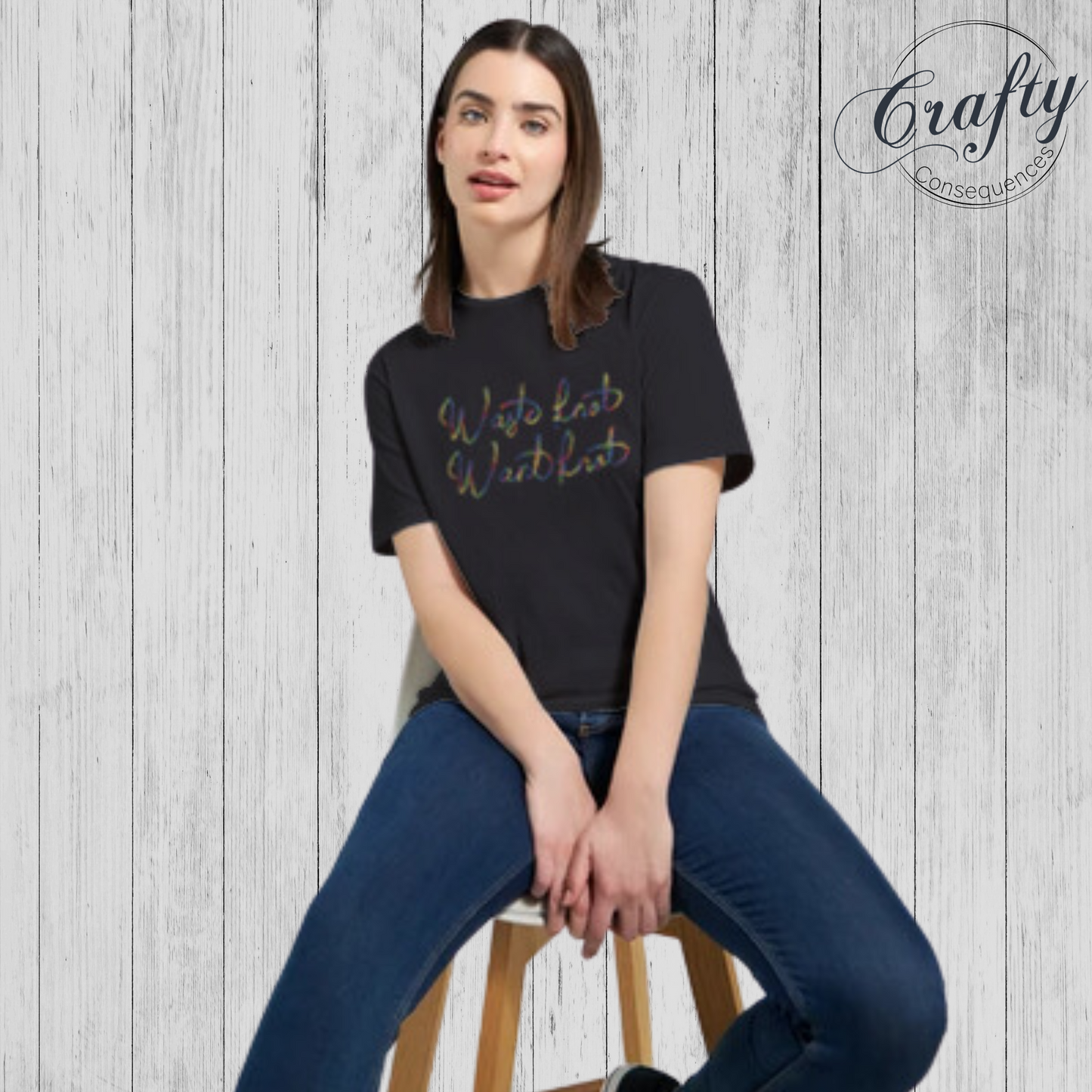 Waste Knot, Want Knot – Classic Women's Crewneck T-Shirt