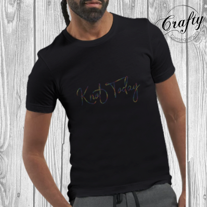 Knot Today – Rainbow Premium Unisex Crewneck T-Shirt