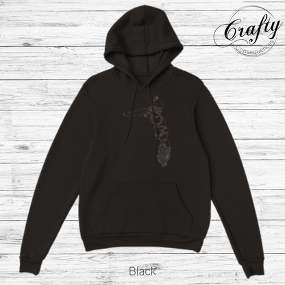 Futomomo Shibari Drawing – Classic Unisex Pullover Hoodie