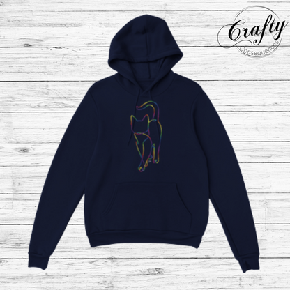 Subtle Rope Kitten V2 – Classic Unisex Pullover Hoodie