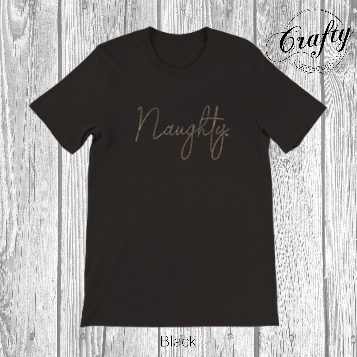 Jute Naughty Rope – Premium Unisex Crewneck T-Shirt