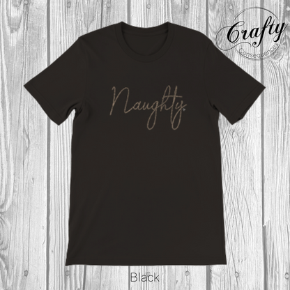 Jute Naughty Rope – Premium Unisex Crewneck T-Shirt