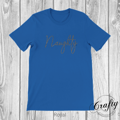 Jute Naughty Rope – Premium Unisex Crewneck T-Shirt