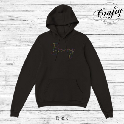 Rainbow Bunny Rope – Classic Unisex Pullover Hoodie