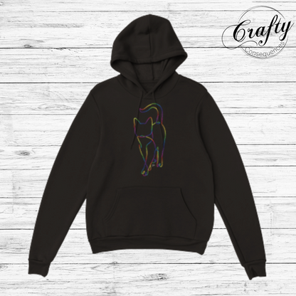 Subtle Rope Kitten V2 – Classic Unisex Pullover Hoodie