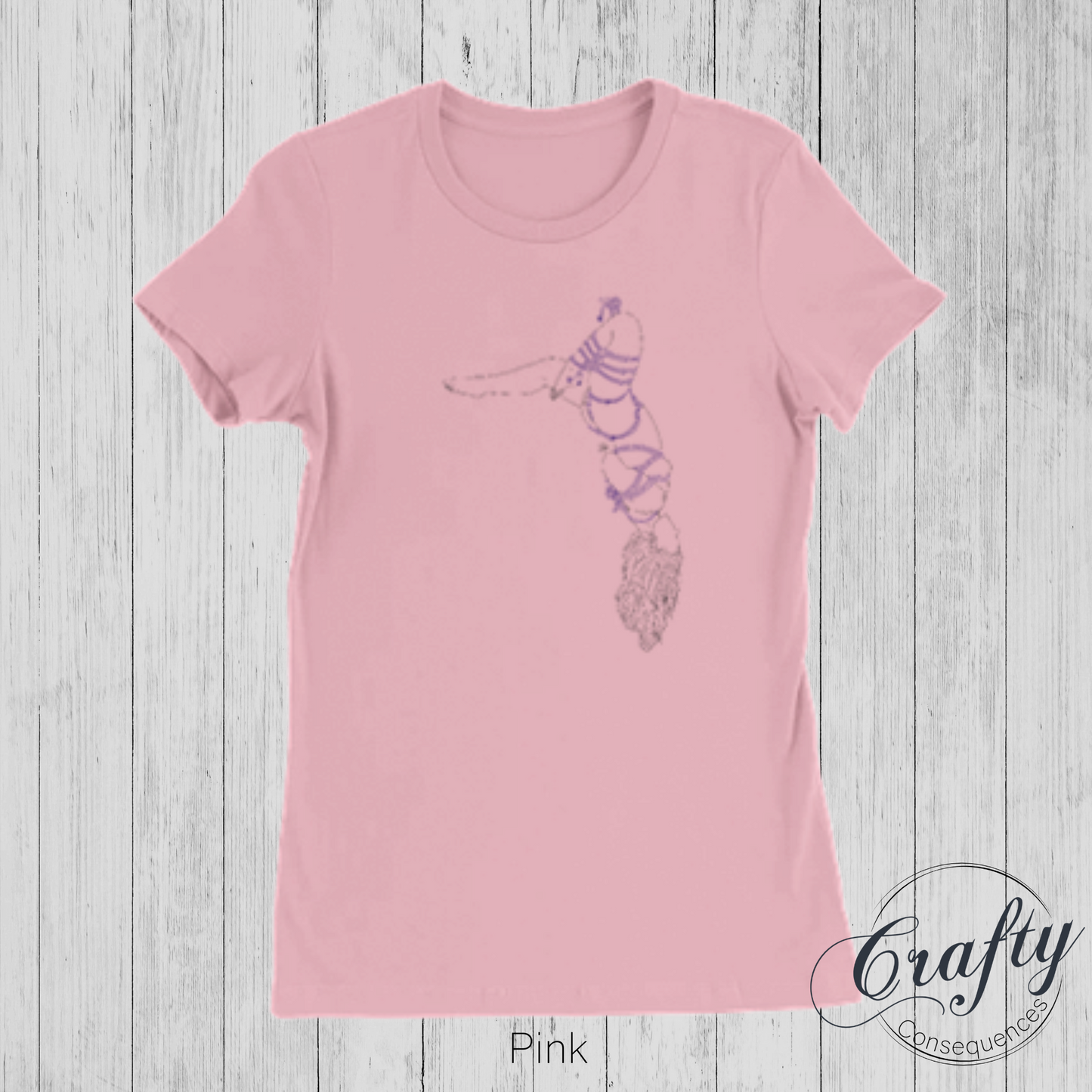 Futomomo Shibari Drawing – Premium Women's Crewneck T-Shirt