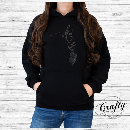 Futomomo Shibari Drawing – Classic Unisex Pullover Hoodie
