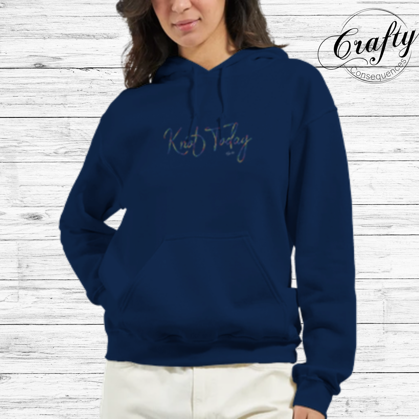 Knot Today – Classic Rainbow Unisex Pullover Hoodie