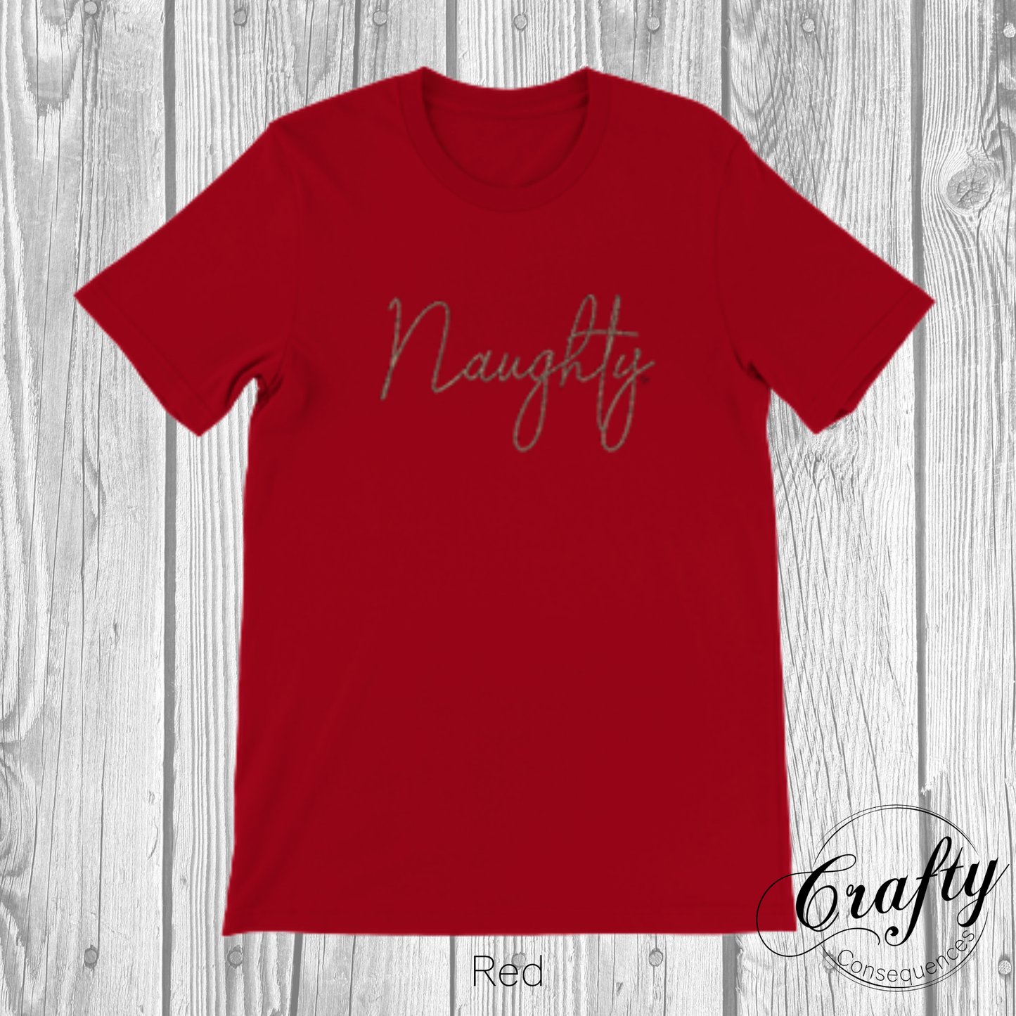 Jute Naughty Rope – Premium Unisex Crewneck T-Shirt