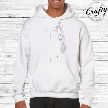 Futomomo Shibari Drawing – Classic Unisex Pullover Hoodie