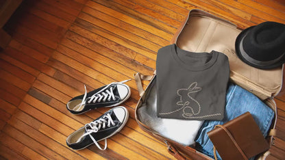 Jute Subtle Rope Bunny v.2 Premium Womens Crewneck T-shirt