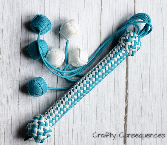 Monkey Fist Paracord Flogger BDSM