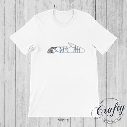 Hog Tie Rope Bondage Premium Unisex Crewneck T-shirt