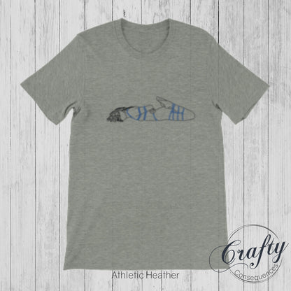 Hog Tie Rope Bondage Premium Unisex Crewneck T-shirt