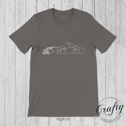 Hog Tie Rope Bondage Premium Unisex Crewneck T-shirt