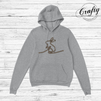 Jute Subtle Rope Bunny Classic Unisex Pullover Hoodie