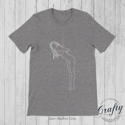 Tip Toes Partial Premium Unisex Crewneck T-shirt