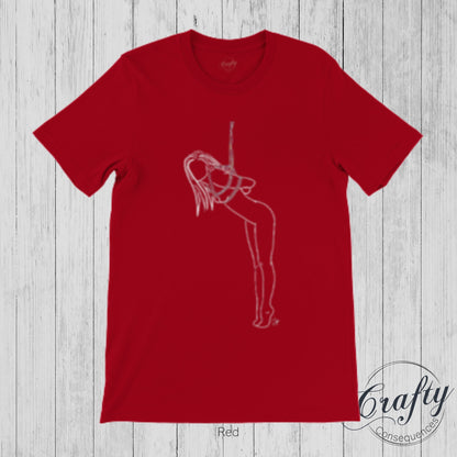 Tip Toes Partial Premium Unisex Crewneck T-shirt