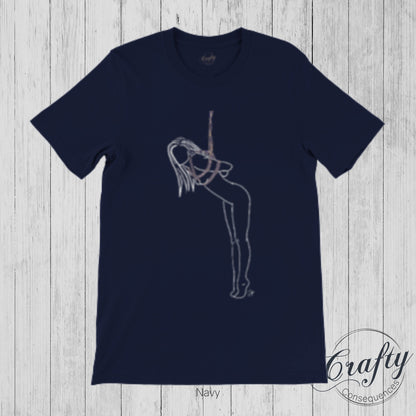 Tip Toes Partial Premium Unisex Crewneck T-shirt