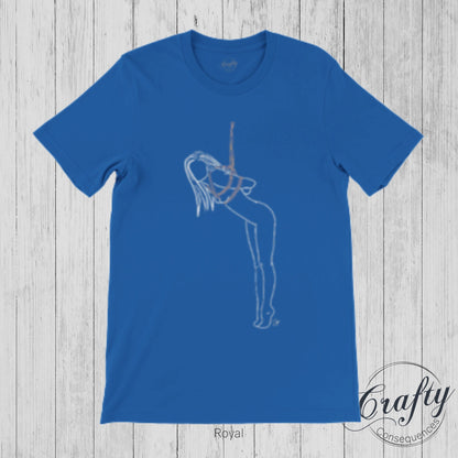Tip Toes Partial Premium Unisex Crewneck T-shirt