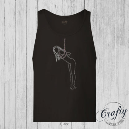 Tip Toes Partial Premium Unisex Tank Top