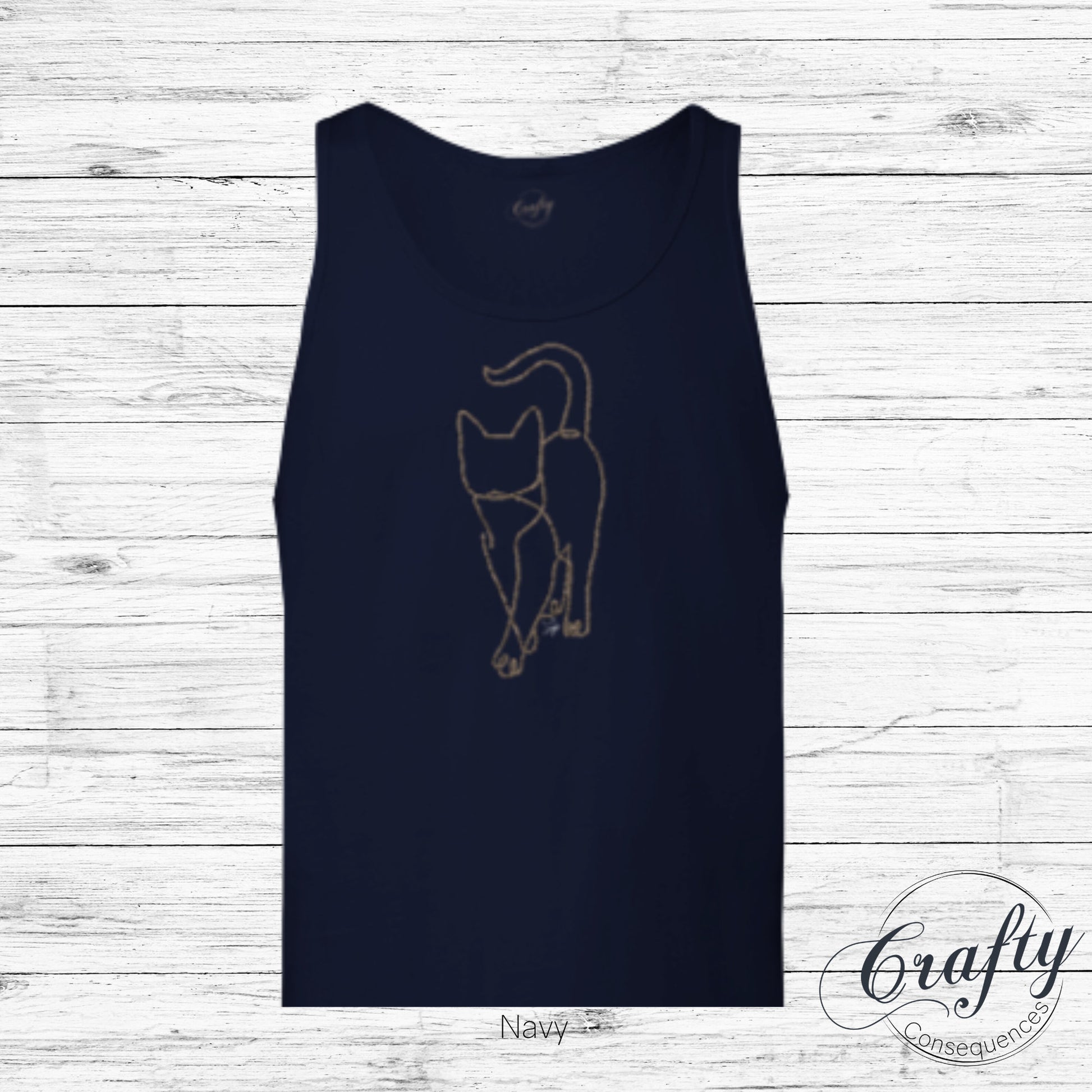 Subtle Rope Kitten v.2 Premium Unisex Tank Top
