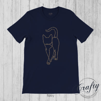 Subtle Rope Kitten v.2 Premium Unisex T-shirt