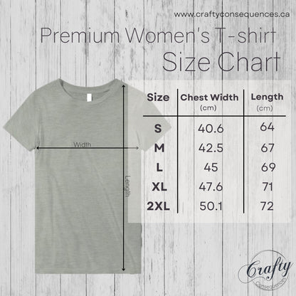 Hog Tie Drawn Premium Womens Crewneck T-shirt