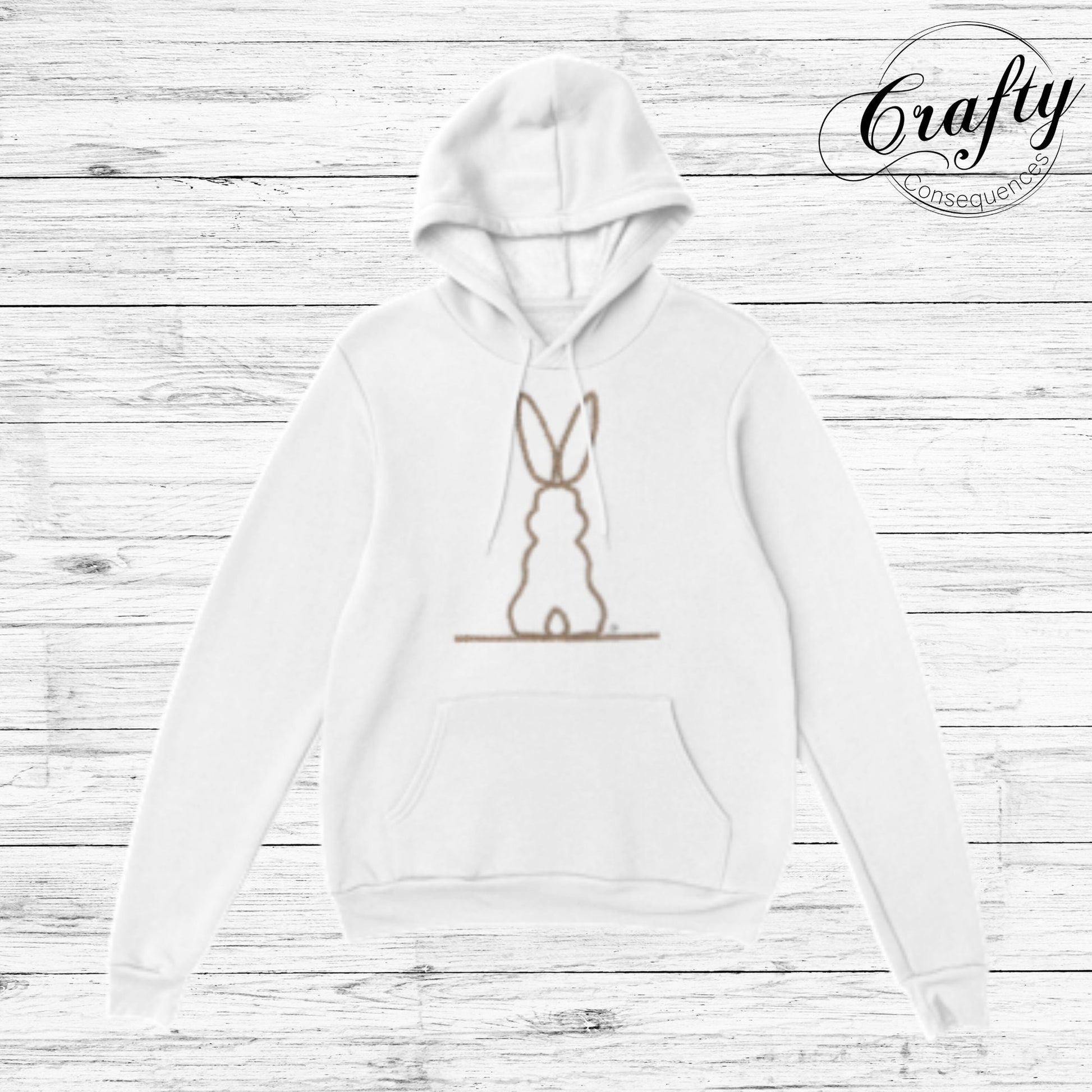 Jute Subtle Rope Bunny v2 Classic Unisex Pullover Hoodie