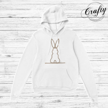 Jute Subtle Rope Bunny v2 Classic Unisex Pullover Hoodie