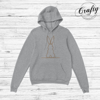 Jute Subtle Rope Bunny v2 Classic Unisex Pullover Hoodie