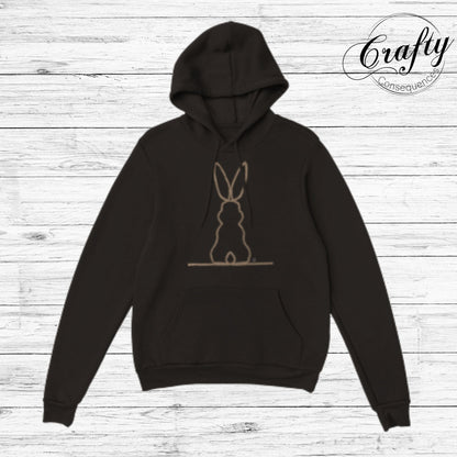 Jute Subtle Rope Bunny v2 Classic Unisex Pullover Hoodie