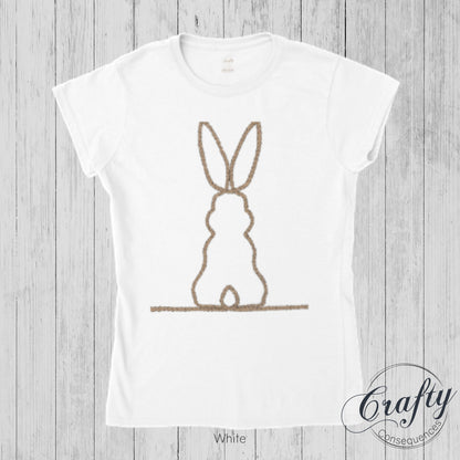 Jute Subtle Rope Bunny v.2 Women's Classic Crew Neck