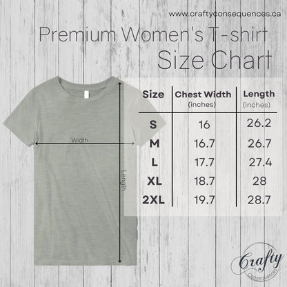Hog Tie Drawn Premium Womens Crewneck T-shirt