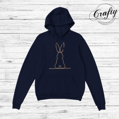 Jute Subtle Rope Bunny v2 Classic Unisex Pullover Hoodie