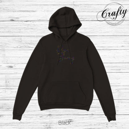 Rainbow Rope Bunny Classic Unisex Pullover Hoodie