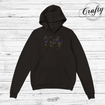 Rainbow Knotty Rope Classic Unisex Pullover Hoodie