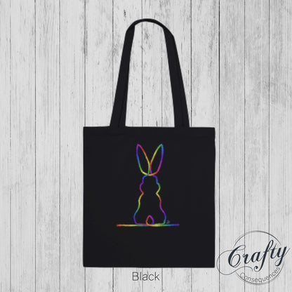Rainbow Subtle Bunny v2 Classic Tote Bag