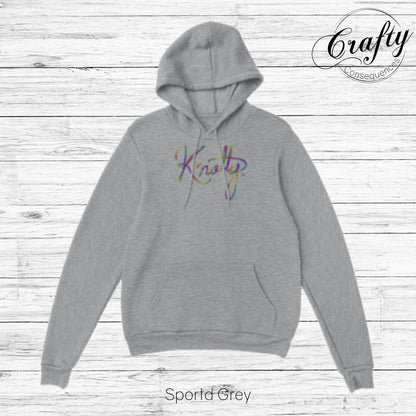 Rainbow Knotty Rope Classic Unisex Pullover Hoodie