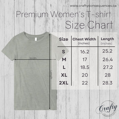 Rainbow Knotty Rope Premium Womens Crewneck T-shirt